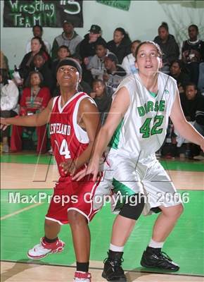 Thumbnail 1 in Cleveland @ Dorsey (Section Playoffs) photogallery.