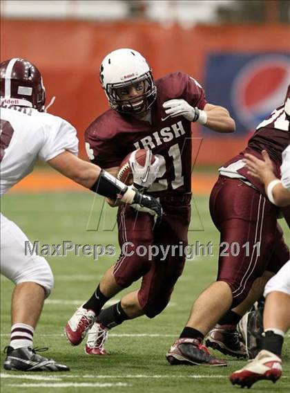 Thumbnail 2 in Harrison vs. Aquinas (NYSPHSAA Class A Final) photogallery.