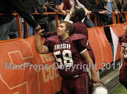 Thumbnail 2 in Harrison vs. Aquinas (NYSPHSAA Class A Final) photogallery.