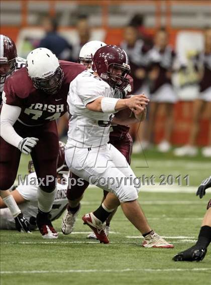 Thumbnail 2 in Harrison vs. Aquinas (NYSPHSAA Class A Final) photogallery.