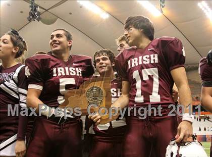 Thumbnail 3 in Harrison vs. Aquinas (NYSPHSAA Class A Final) photogallery.