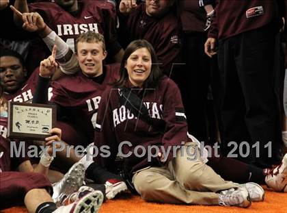 Thumbnail 2 in Harrison vs. Aquinas (NYSPHSAA Class A Final) photogallery.