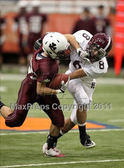 Thumbnail 2 in Harrison vs. Aquinas (NYSPHSAA Class A Final) photogallery.