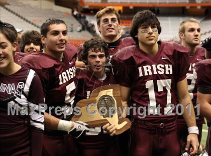Thumbnail 2 in Harrison vs. Aquinas (NYSPHSAA Class A Final) photogallery.