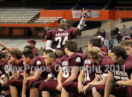 Thumbnail 2 in Harrison vs. Aquinas (NYSPHSAA Class A Final) photogallery.