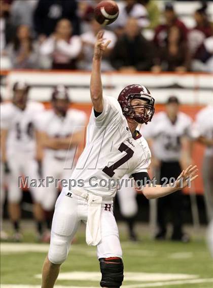 Thumbnail 3 in Harrison vs. Aquinas (NYSPHSAA Class A Final) photogallery.