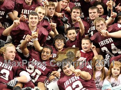 Thumbnail 2 in Harrison vs. Aquinas (NYSPHSAA Class A Final) photogallery.