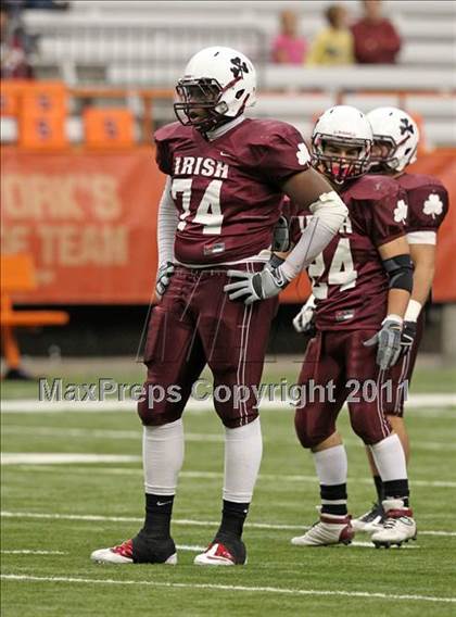 Thumbnail 2 in Harrison vs. Aquinas (NYSPHSAA Class A Final) photogallery.
