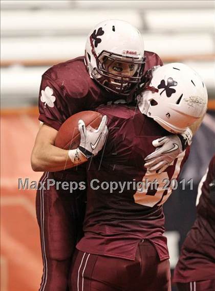 Thumbnail 2 in Harrison vs. Aquinas (NYSPHSAA Class A Final) photogallery.