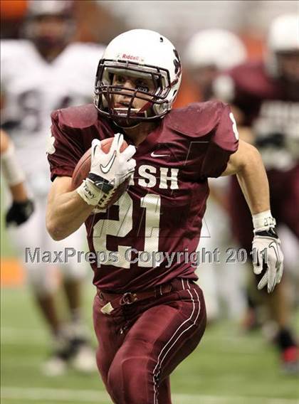 Thumbnail 2 in Harrison vs. Aquinas (NYSPHSAA Class A Final) photogallery.