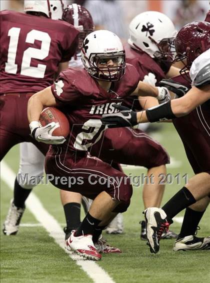 Thumbnail 2 in Harrison vs. Aquinas (NYSPHSAA Class A Final) photogallery.