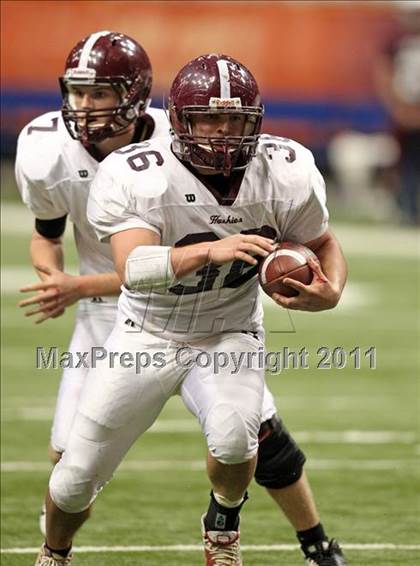 Thumbnail 3 in Harrison vs. Aquinas (NYSPHSAA Class A Final) photogallery.