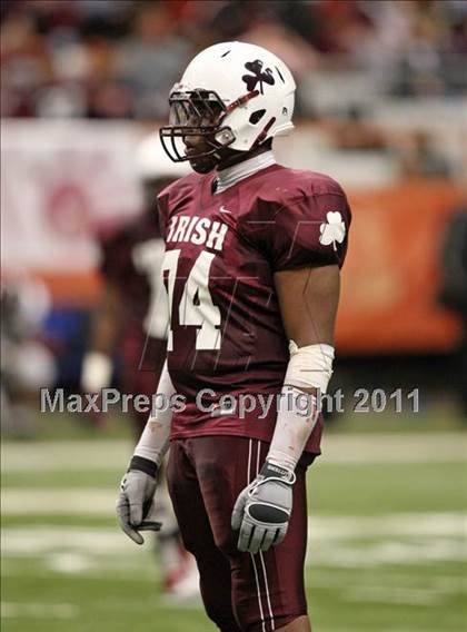 Thumbnail 3 in Harrison vs. Aquinas (NYSPHSAA Class A Final) photogallery.