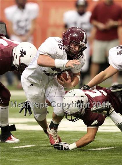 Thumbnail 2 in Harrison vs. Aquinas (NYSPHSAA Class A Final) photogallery.