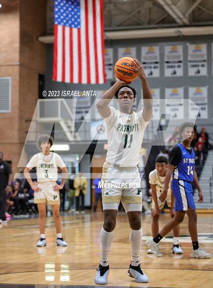 Thumbnail 1 in Pinecrest vs. St. Pauls (2023 Robeson County Shootout) photogallery.