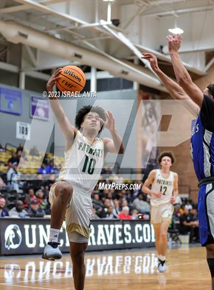 Thumbnail 1 in Pinecrest vs. St. Pauls (2023 Robeson County Shootout) photogallery.