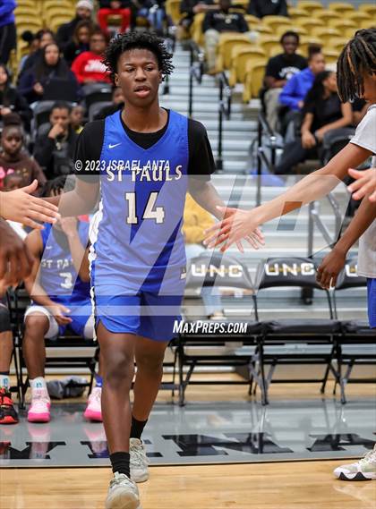Thumbnail 1 in Pinecrest vs. St. Pauls (2023 Robeson County Shootout) photogallery.