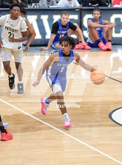 Thumbnail 1 in Pinecrest vs. St. Pauls (2023 Robeson County Shootout) photogallery.