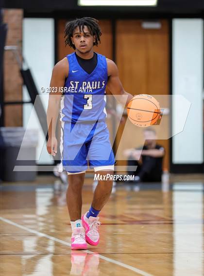 Thumbnail 1 in Pinecrest vs. St. Pauls (2023 Robeson County Shootout) photogallery.