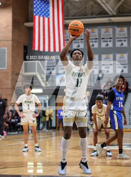 Thumbnail 2 in Pinecrest vs. St. Pauls (2023 Robeson County Shootout) photogallery.