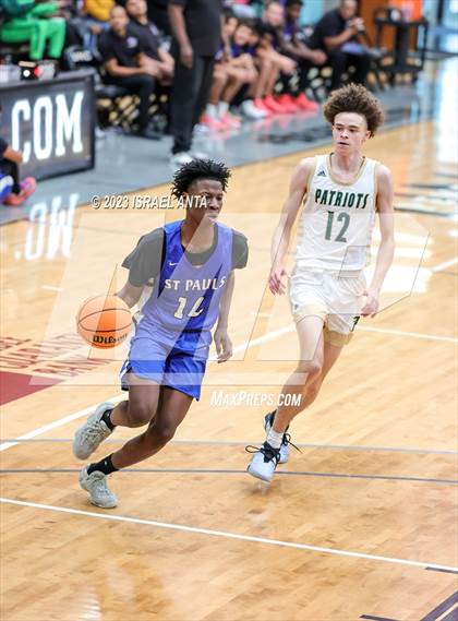 Thumbnail 1 in Pinecrest vs. St. Pauls (2023 Robeson County Shootout) photogallery.