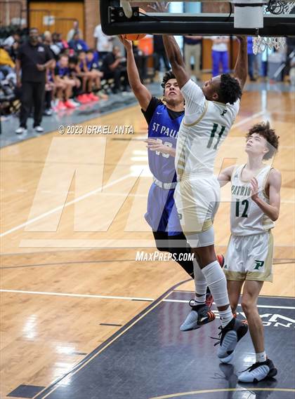 Thumbnail 3 in Pinecrest vs. St. Pauls (2023 Robeson County Shootout) photogallery.