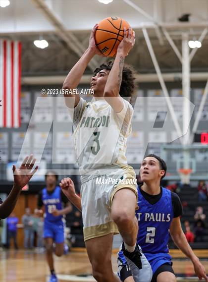 Thumbnail 2 in Pinecrest vs. St. Pauls (2023 Robeson County Shootout) photogallery.