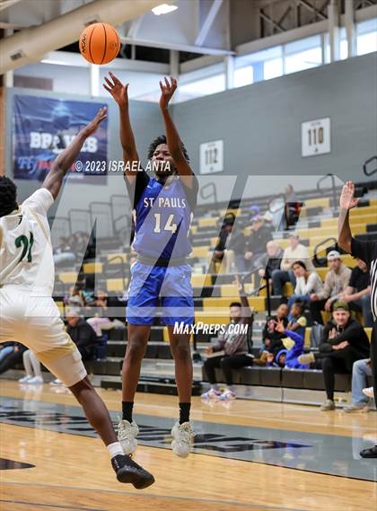 Thumbnail 1 in Pinecrest vs. St. Pauls (2023 Robeson County Shootout) photogallery.