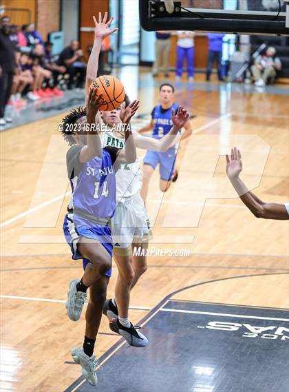 Thumbnail 2 in Pinecrest vs. St. Pauls (2023 Robeson County Shootout) photogallery.