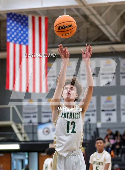 Thumbnail 1 in Pinecrest vs. St. Pauls (2023 Robeson County Shootout) photogallery.