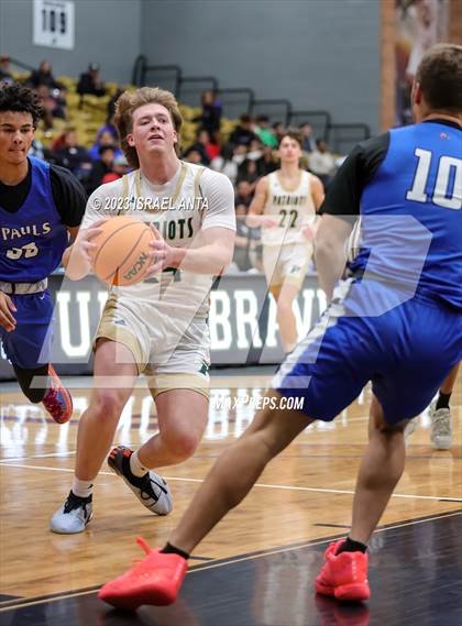 Thumbnail 2 in Pinecrest vs. St. Pauls (2023 Robeson County Shootout) photogallery.