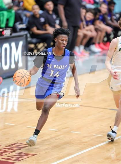 Thumbnail 1 in Pinecrest vs. St. Pauls (2023 Robeson County Shootout) photogallery.