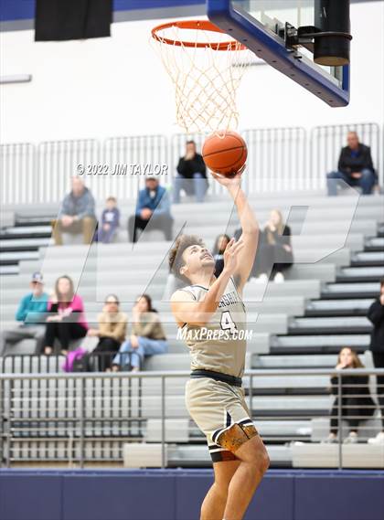 Thumbnail 3 in Decatur vs Young Men's Leadership Academy (UIL Bi-district playoff) photogallery.