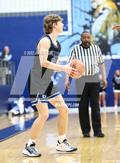 Thumbnail 1 in Decatur vs Young Men's Leadership Academy (UIL Bi-district playoff) photogallery.
