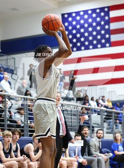 Thumbnail 2 in Decatur vs Young Men's Leadership Academy (UIL Bi-district playoff) photogallery.