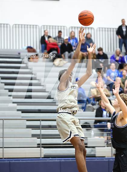 Thumbnail 3 in Decatur vs Young Men's Leadership Academy (UIL Bi-district playoff) photogallery.