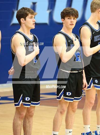 Thumbnail 3 in Decatur vs Young Men's Leadership Academy (UIL Bi-district playoff) photogallery.