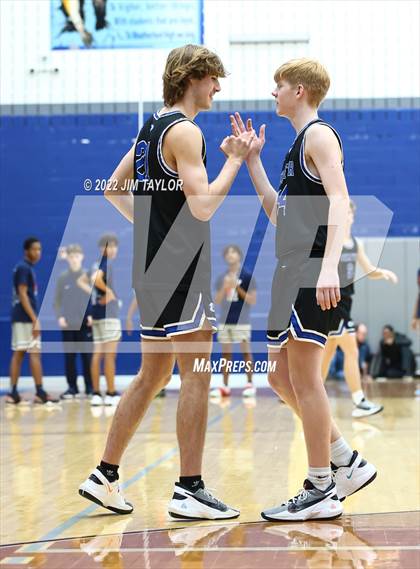 Thumbnail 3 in Decatur vs Young Men's Leadership Academy (UIL Bi-district playoff) photogallery.