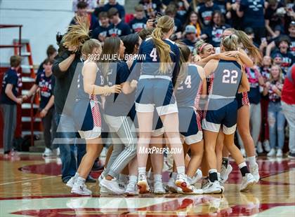 Thumbnail 3 in Bedford North Lawrence vs. Lawrence North (IHSAA 4A Semi-state Championship) photogallery.