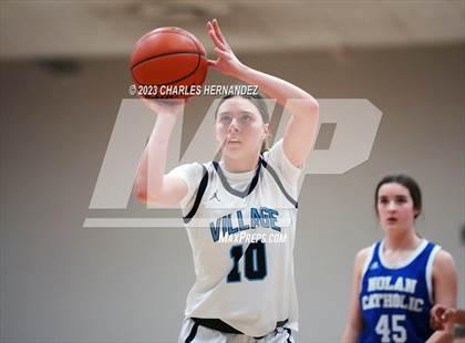 Thumbnail 2 in Village vs. Nolan Catholic (TAPPS 6A Regional Final) photogallery.
