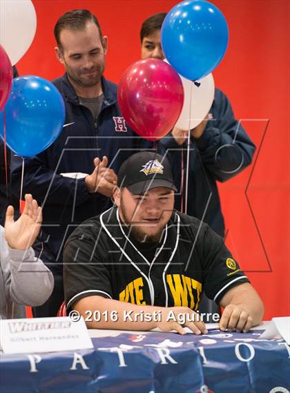 Thumbnail 2 in Heritage Signing Day Ceremony photogallery.