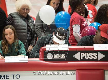 Thumbnail 3 in Heritage Signing Day Ceremony photogallery.
