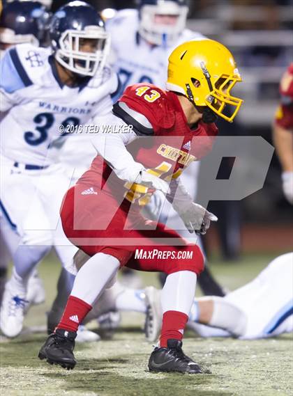 Thumbnail 3 in Valley Christian vs. Palma (CIF CCS Open D3 Final) photogallery.