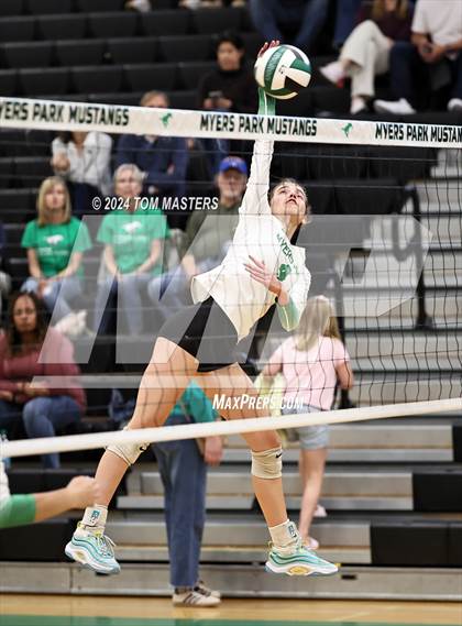 Thumbnail 3 in North Mecklenburg @ Myers Park (NCHSAA 4A Round 1) photogallery.