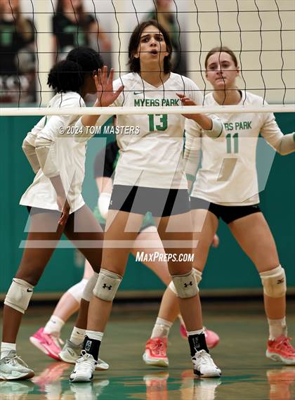 Thumbnail 2 in North Mecklenburg @ Myers Park (NCHSAA 4A Round 1) photogallery.