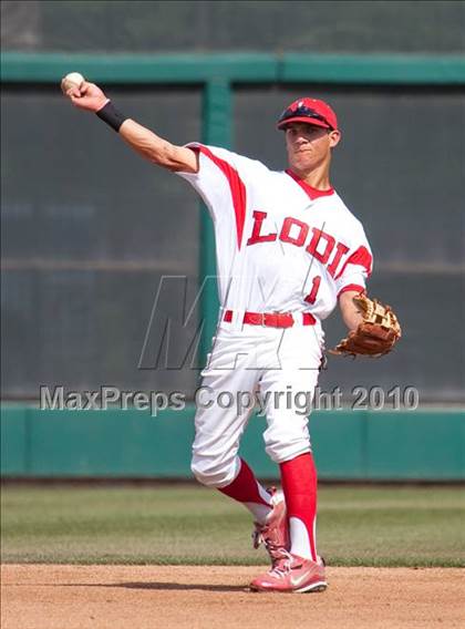 Thumbnail 3 in Turlock vs. Lodi (CIF SJS D1 Playoffs) photogallery.