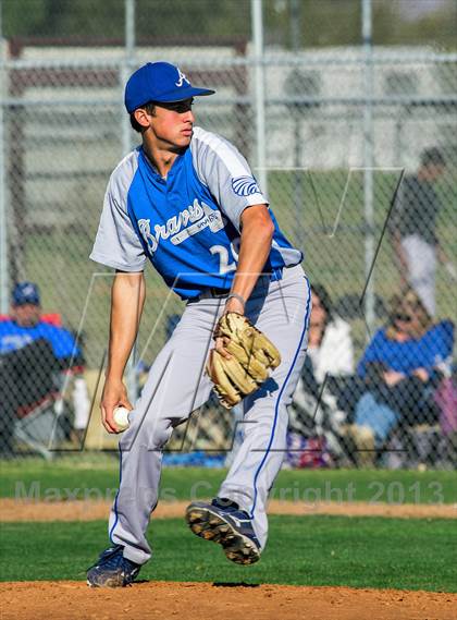 Thumbnail 2 in Huntington Beach vs. Alta Loma (Palm Desert Preseason Classic) photogallery.
