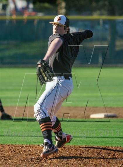 Thumbnail 3 in Huntington Beach vs. Alta Loma (Palm Desert Preseason Classic) photogallery.