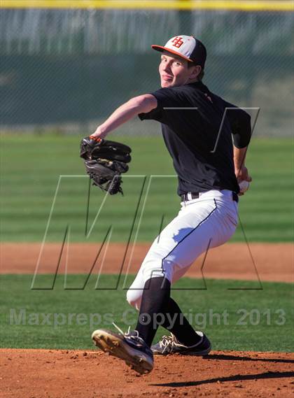 Thumbnail 3 in Huntington Beach vs. Alta Loma (Palm Desert Preseason Classic) photogallery.