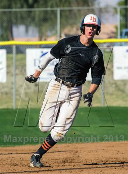 Thumbnail 3 in Huntington Beach vs. Alta Loma (Palm Desert Preseason Classic) photogallery.